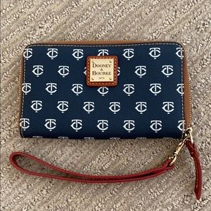 Rooney & Bourke Wristlet wallet, MN Twins